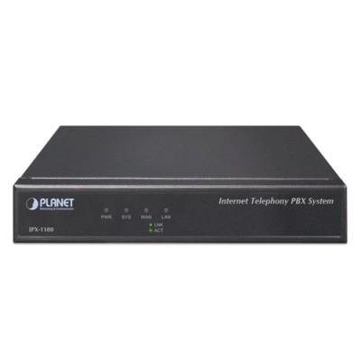 PLANET IPX-1100 Internet Telephony PBX system (100 SIP User Registrations)