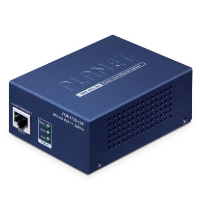 PLANET POE-173S-12V Single-Port 10/100/1000Mbps 802.3bt PoE++ Splitter