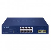 PLANET GS-2210-8T2S 8-Port 10/100/1000T + 2-Port 1000X SFP Web Smart Ethernet Switch