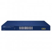 PLANET GS-2210-16T2S 16-Port 10/100/1000T + 2-Port 1000X SFP Web Smart Ethernet Switch