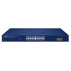 PLANET GS-2210-16T2S 16-Port 10/100/1000T + 2-Port 1000X SFP Web Smart Ethernet Switch