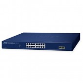 PLANET GS-2210-16T2S 16-Port 10/100/1000T + 2-Port 1000X SFP Web Smart Ethernet Switch