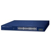 PLANET GS-2210-24T2S 24-Port 10/100/1000T + 2-Port 1000X SFP Web Smart Ethernet Switch