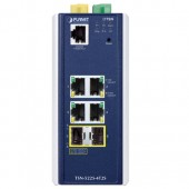 PLANET TSN-5225-4T2S Industrial L2+ 4-Port 10/100/1000T + 2-Port 1G/2.5G SFP Managed TSN Ethernet Switch