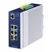 PLANET TSN-5225-4T2S Industrial L2+ 4-Port 10/100/1000T + 2-Port 1G/2.5G SFP Managed TSN Ethernet Switch