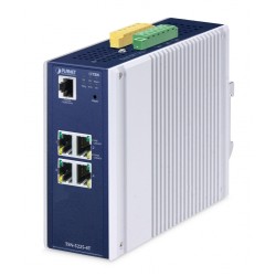 PLANET TSN-5225-4T Industrial L2+ 4-Port 10/100/1000T Managed TSN Ethernet Switch