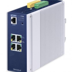 PLANET TSN-5225-4T Industrial L2+ 4-Port 10/100/1000T Managed TSN Ethernet Switch