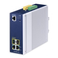 PLANET TSN-900-2T2S Industrial 2-Port 10/100/1000T + 2-Port 1G/2.5G SFP Managed TSN Media Converter