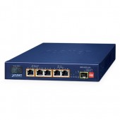 PLANET BSP-115PV-15A 5-Port 802.3at PoE+ Solar PoE Switch with 1-Port 1000X SFP and LCD Display