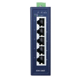 PLANET ISW-500T Industrial 5-Port 10/100TX Compact Ethernet Switch